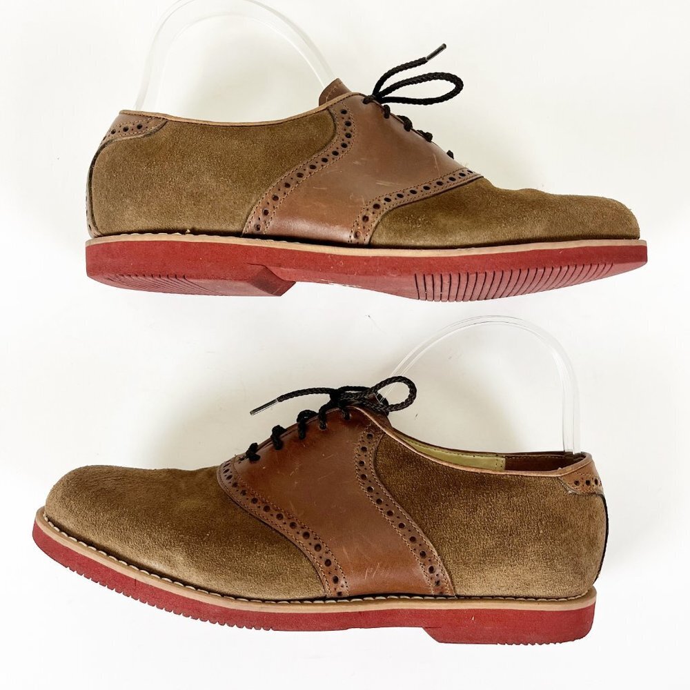 2/$30 Florsheim Suede Oxford 8.5D - Picture 2 of 6